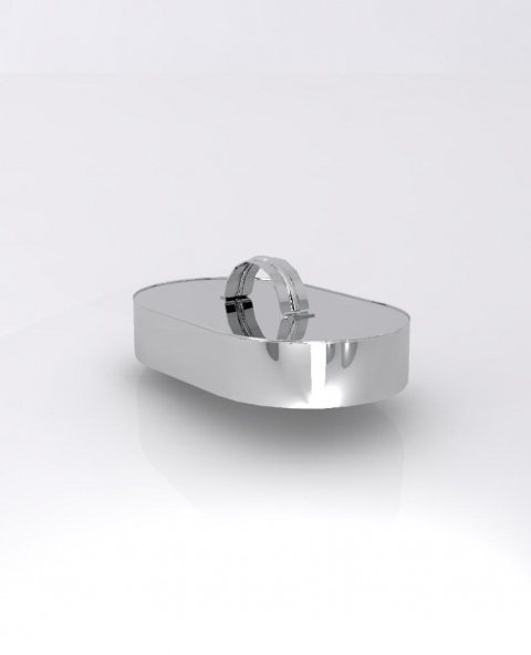 Заглушка овальная с ручкой