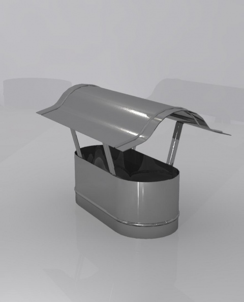 Зонт овальный