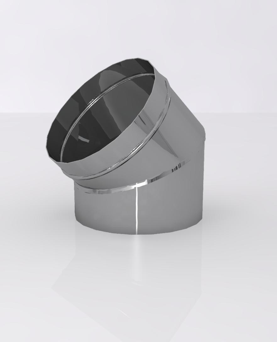 Отвод (колено) 45 градусов