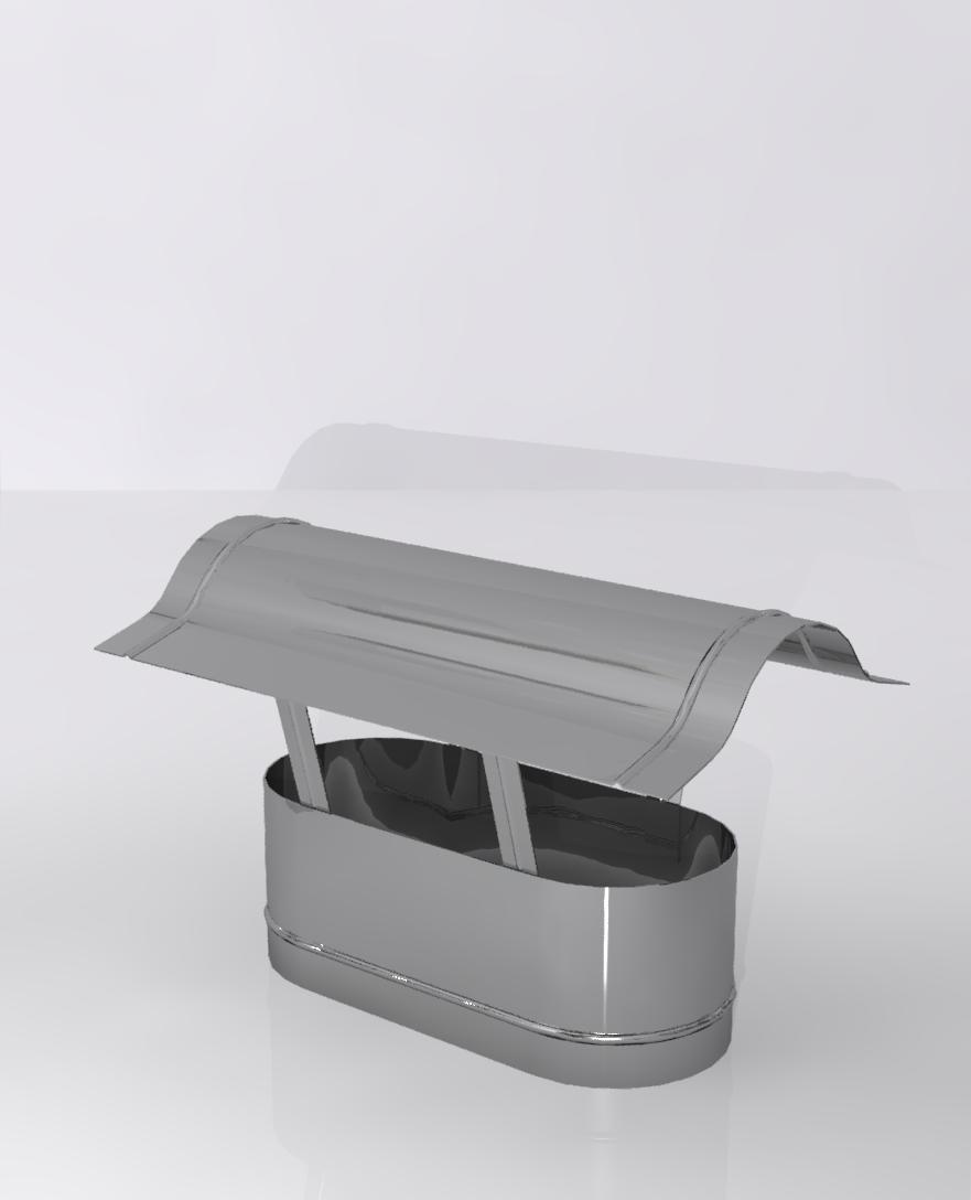 Зонт овальный