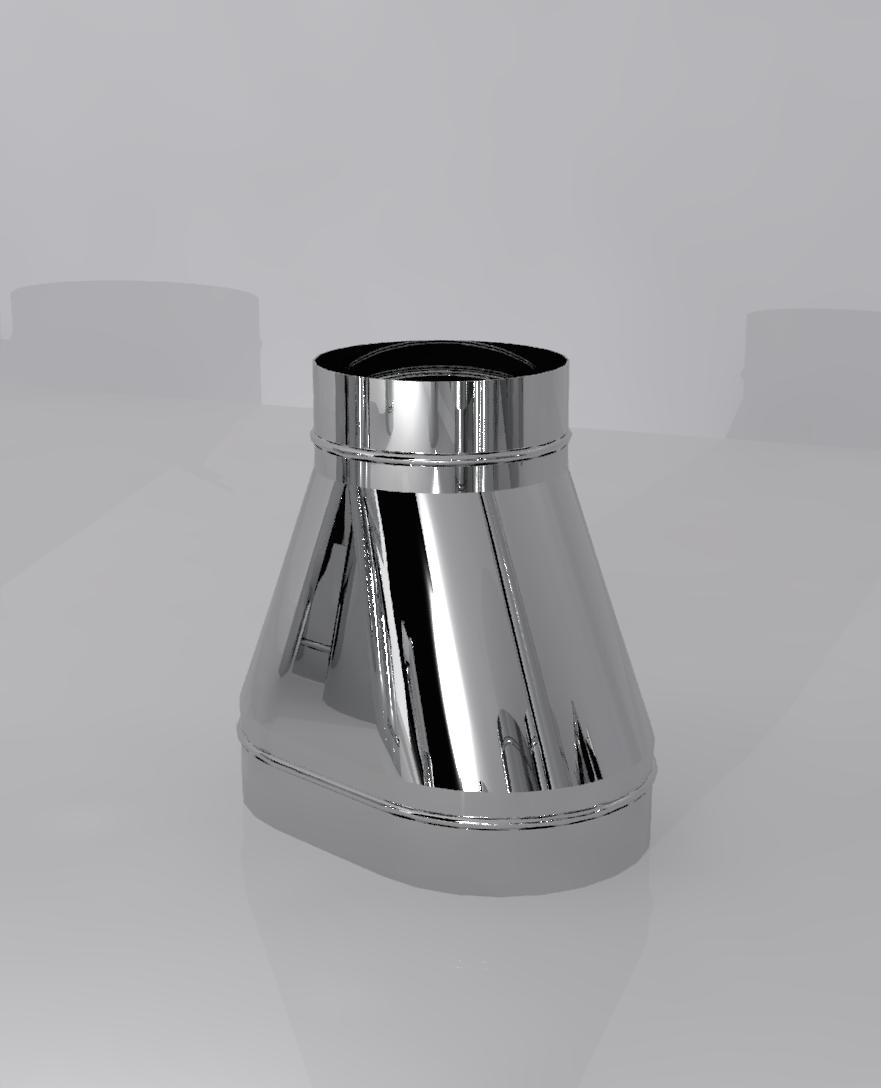 Переход с овала на круг