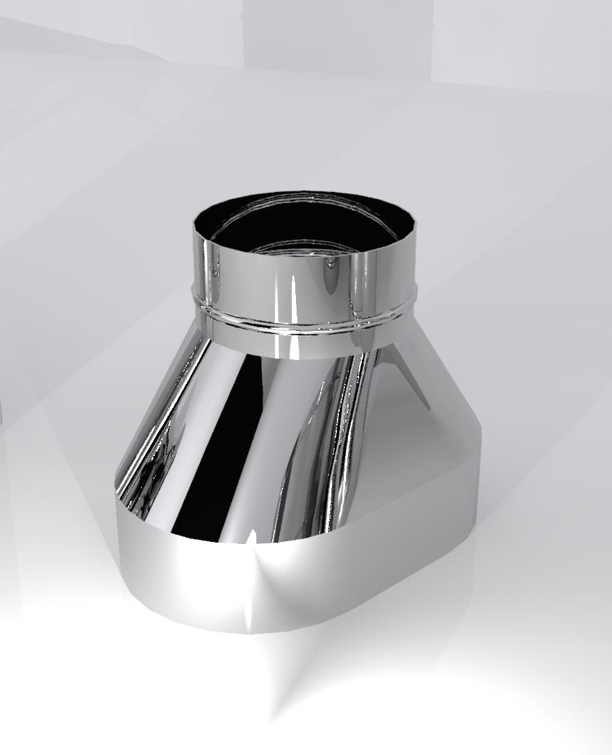 Переход с овала на круг