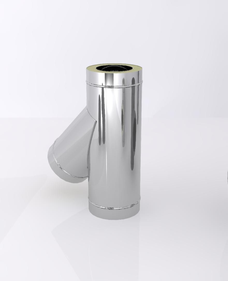 Тройник 45 градусов